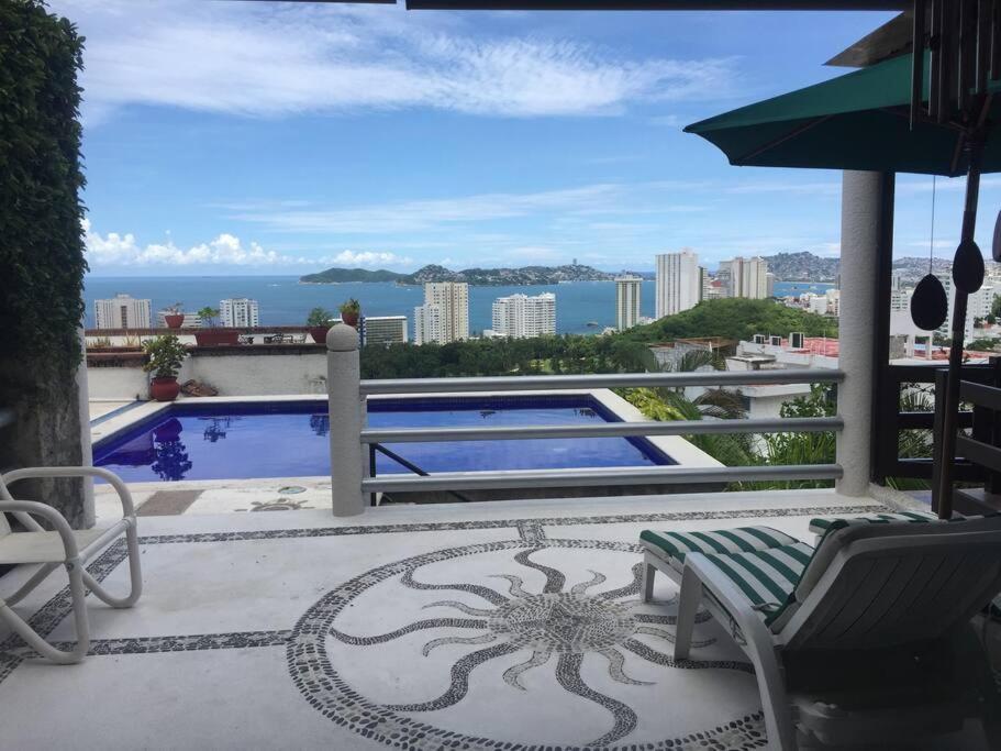 Hermosa Villa Puesta Al Sol Acapulco Bagian luar foto