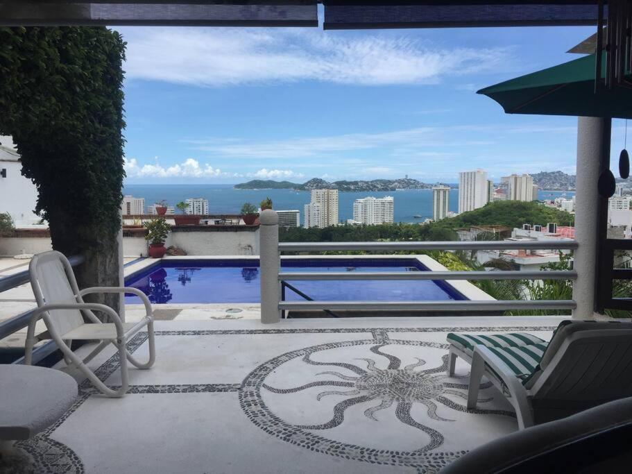 Hermosa Villa Puesta Al Sol Acapulco Bagian luar foto