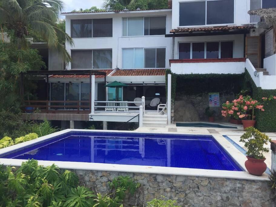 Hermosa Villa Puesta Al Sol Acapulco Bagian luar foto