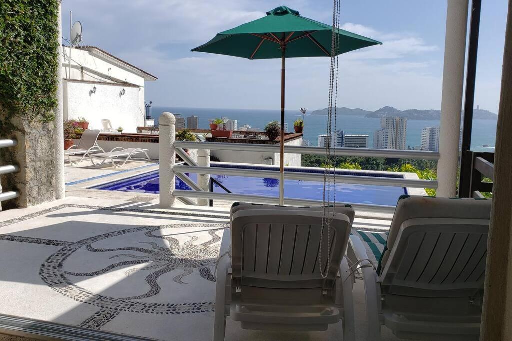 Hermosa Villa Puesta Al Sol Acapulco Bagian luar foto