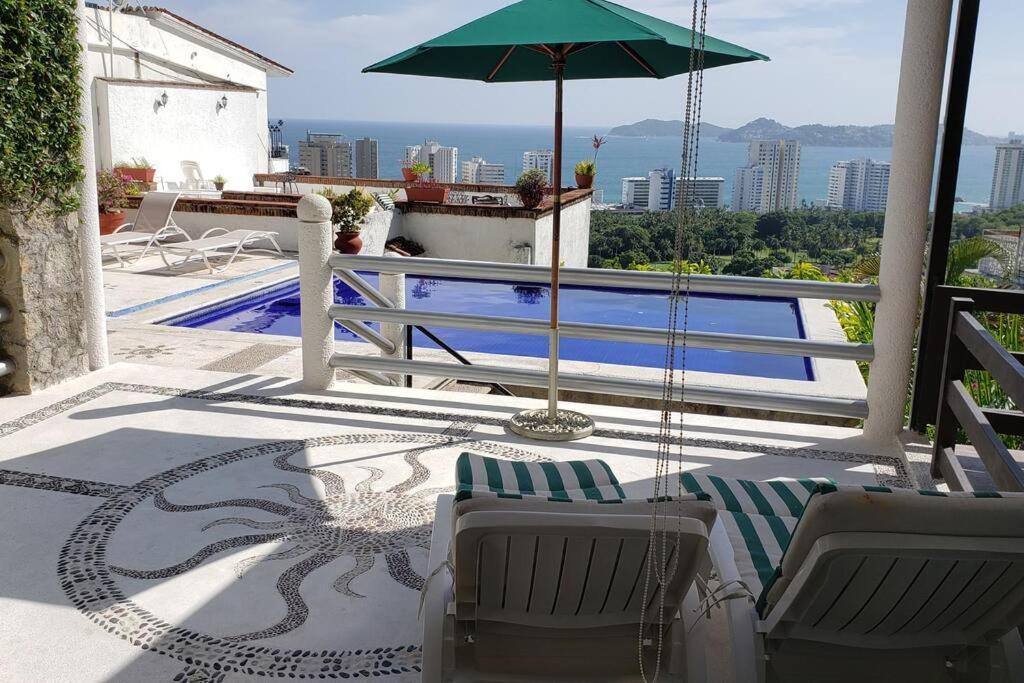Hermosa Villa Puesta Al Sol Acapulco Bagian luar foto